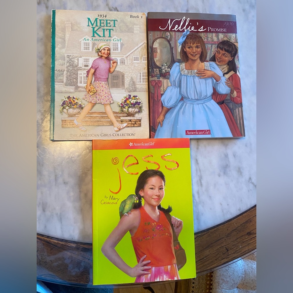 3 American Girl Books. Excellent condition.